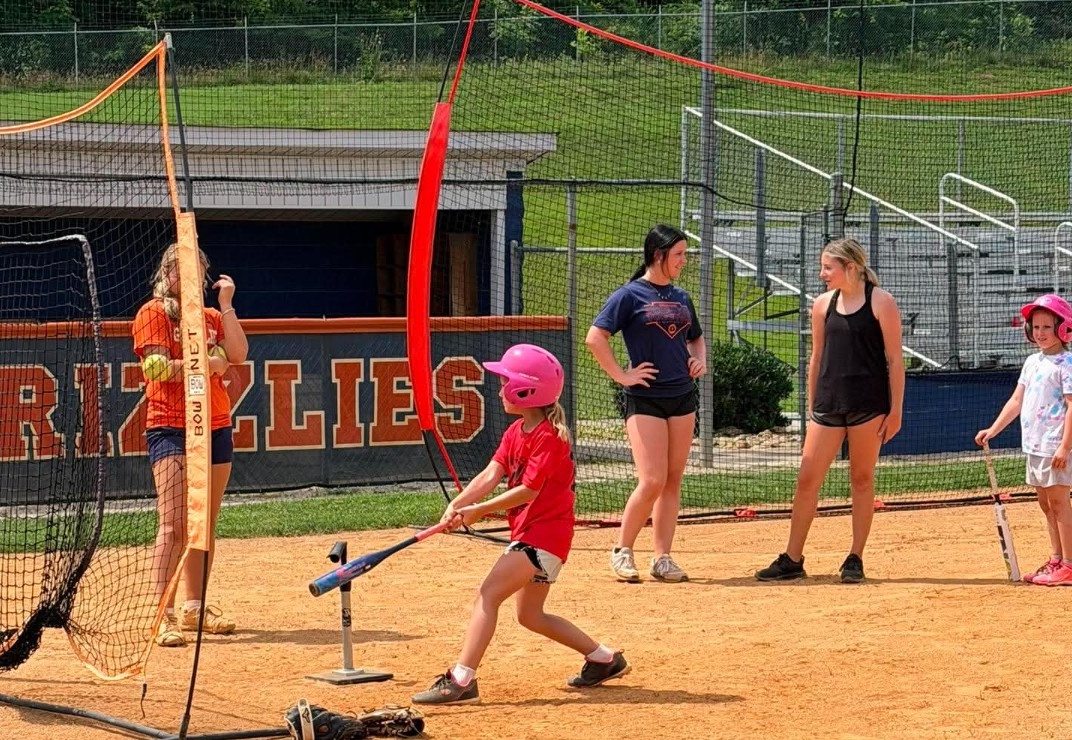 Grizzlies softball camp draws young athletes for day of learning and ...